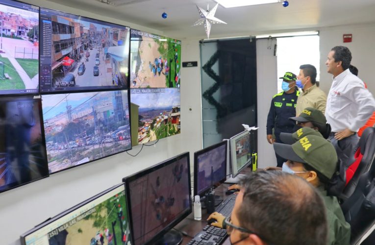 Con tecnología y más cámaras de vigilancia Soacha fortalece su seguridad